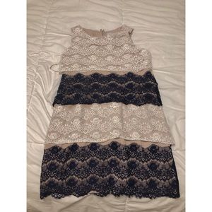 Multi-Color Lace Dress - Jessica Simpson
